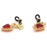 Generique Pince-Tétons Heart Diamond Rouge